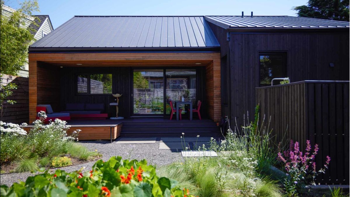Photo of a home built by Greenhammer Design Build