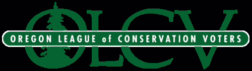 Logo of OLCV, the Oregon League of Conservation Voters